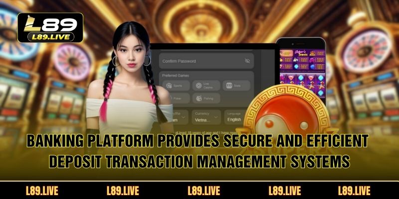 Banking platform provides secure and efficient deposit transaction management systems