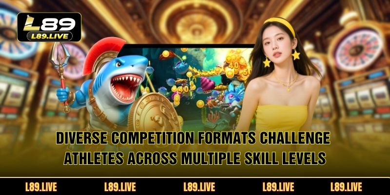 Diverse competition formats challenge athletes across multiple skill levels and fishing environments