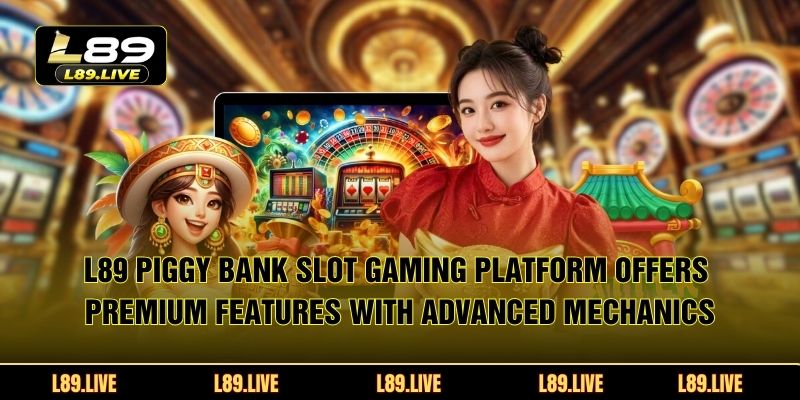 L89 Piggy Bank slot gaming platform offers premium features with advanced mechanics