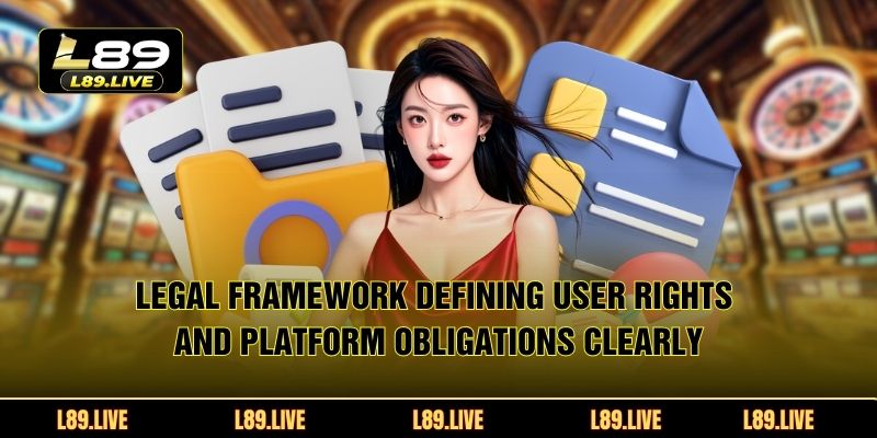 Legal framework defining user rights and platform obligations clearly
