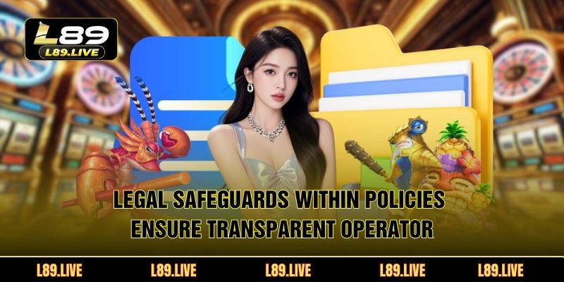 Legal safeguards within policies ensure transparent operator