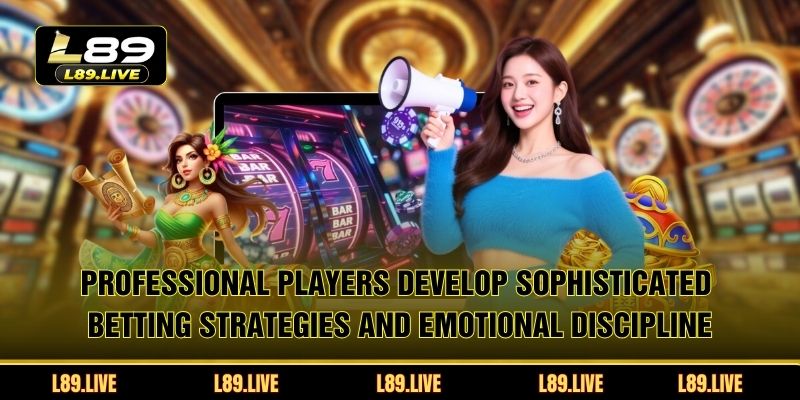 Professional players develop sophisticated betting strategies and emotional discipline for sustained winning
