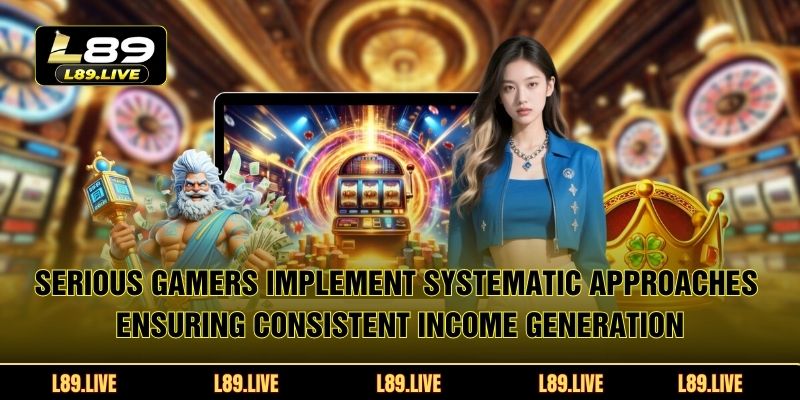 Serious gamers implement systematic approaches ensuring consistent income generation throughout extended periods