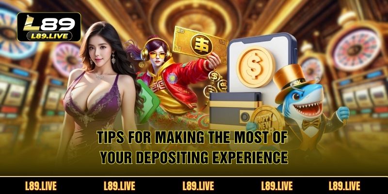 Tips for making the most of your depositing experience