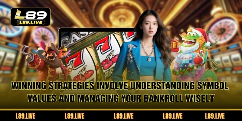 Winning strategies involve understanding symbol values and managing your bankroll wisely