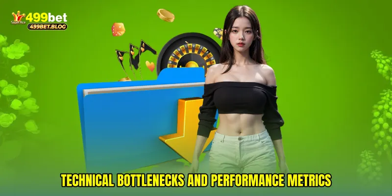Technical bottlenecks and performance metrics