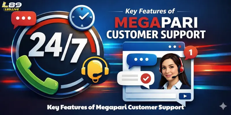 Key Features of Megapari Customer Support