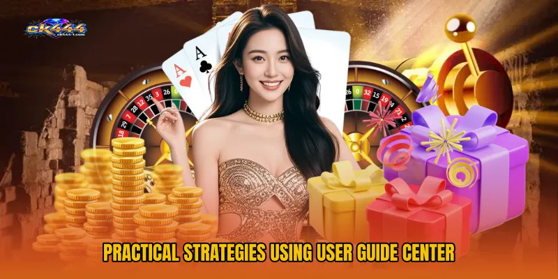 Practical Strategies Using User Guide Center